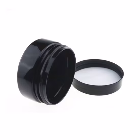 Frascos de creme cosmético vazios personalizados por atacado 120ml 4 onças frasco de plástico marrom âmbar com tampas